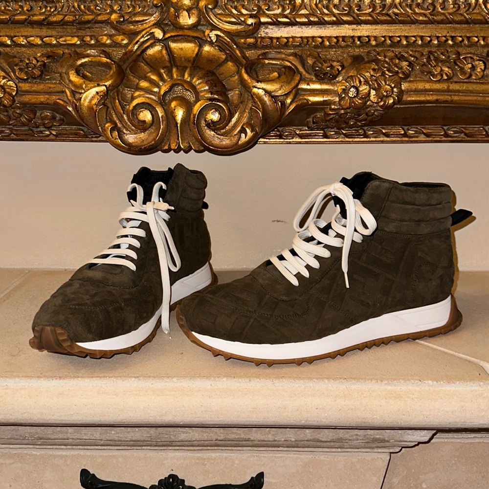 Fendi Men High-Top Sneakers